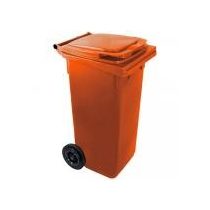 Háztartási kuka 120 L BARNA kerekes