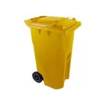 Háztartási kuka 240 L SÁRGA kerekes