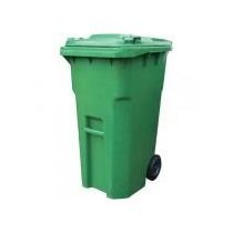 Háztartási kuka 240 L ZÖLD kerekes