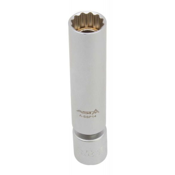 Csuklós gyertyakulcs 14mm 3/8″ (A-90039)