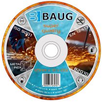 Vágókorong fémre 125x1,0mm BAUG (B2010)