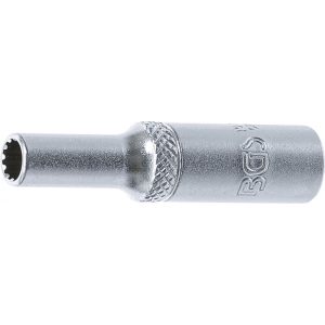 BGS Technic Dugókulcs - Gear Lock, mély 6,3 mm (1/4") 5 mm (BGS-10155)