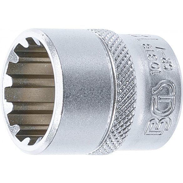 BGS Technic Dugókulcs - Gear Lock 10 mm (3/8") 18 mm (BGS-10318)