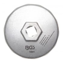   BGS technic Olajszűrő leszedő kupak, öntött alumínium, 74mm X 14 lap (BGS 1041)