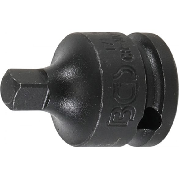 BGS Technic Levegős dugókulcs adapter 10 mm (3/8") - 6,3 mm (1/4") (BGS-171)