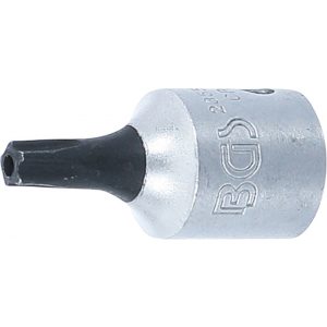 BGS Technic Behajtófej 6,3 mm (1/4") TS-profil (Torx Plus) TS20 furattal (BGS-2355-TS20)