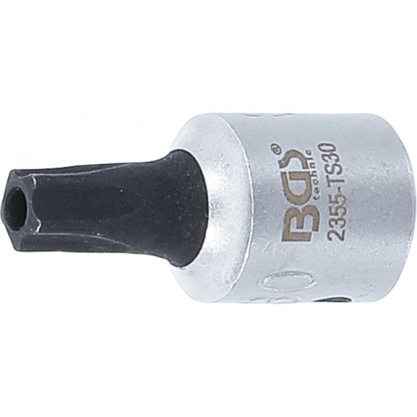 BGS Technic Behajtófej 6,3 mm (1/4") TS-profil (Torx Plus) TS30 furattal (BGS-2355-TS30)