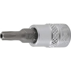 BGS Technic Behajtófej 6,3 mm (1/4") T-profil (Torx) T25 furattal (BGS-2360)