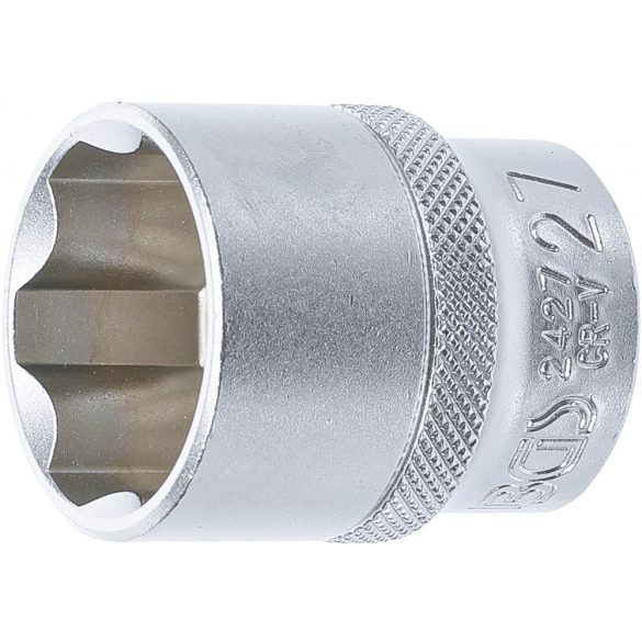 BGS Technic Dugókulcs, Super Lock 12,5 mm (1/2") 27 mm (BGS-2427)