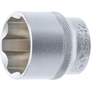 BGS Technic Dugókulcs, Super Lock 12,5 mm (1/2") 32 mm (BGS-2432)