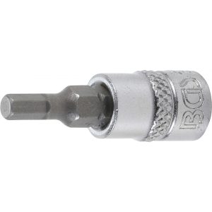 BGS Technic Behajtófej 6,3 mm (1/4") Belső hatszögletű 4 mm (BGS-2498)