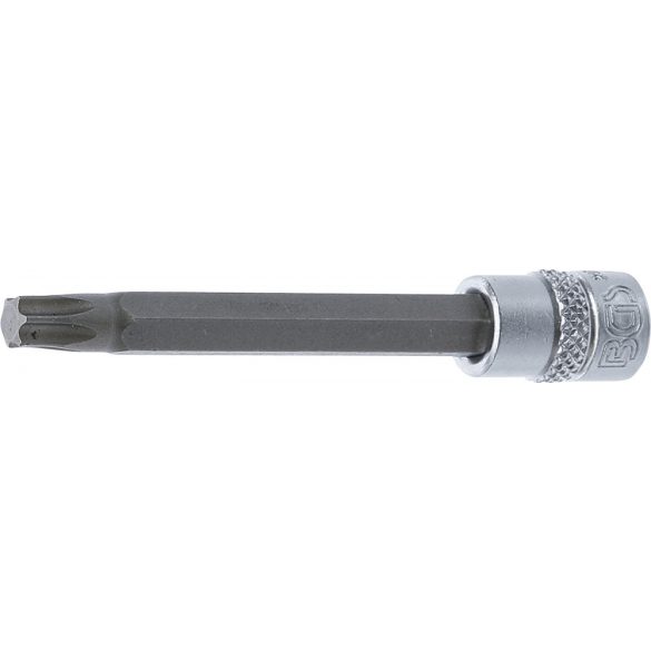 BGS Technic Behajtófej Hossz 75 mm 6,3 mm (1/4") T-profil (Torx) T35 (BGS-2565-75)