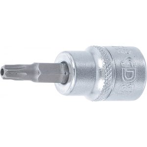 BGS Technic Behajtófej 10 mm (3/8") T-profil (Torx) T27 furattal (BGS-2573)