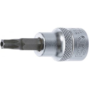 BGS Technic Behajtófej 10 mm (3/8") T-profil (Torx) T30 furattal (BGS-2574)