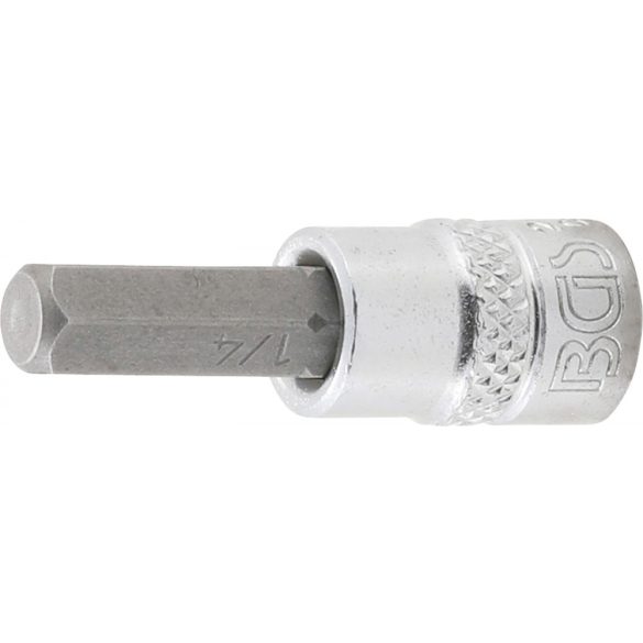 BGS Technic Behajtófej 6,3 mm (1/4") Belső hatszögletű 1/4" (BGS-2745)