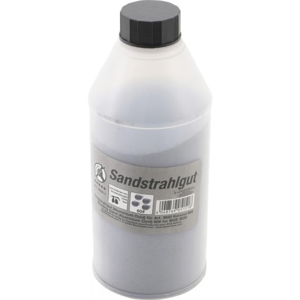 Kraftmann Csiszolóhomok | Aluminíum-oxid | 60# | 850 g (BGS 3650-1)