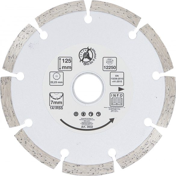 BGS Technic Szegmentált vágókorong Ø 125 mm (BGS-3932)