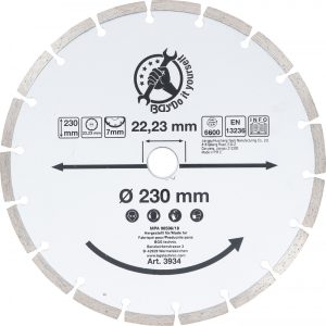 BGS Technic Szegmentált vágókorong Ø 230 mm (BGS-3934)