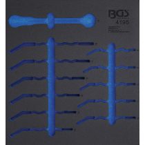   BGS technic Műhelykocsi-betét 2/3 | üres | a BGS 4195-hez (BGS 4195-1)