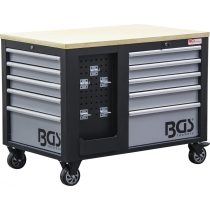   BGS technic Műhelykocsi | 2 x 5 fiók | 1 szekrény | üres (BGS 4199)