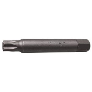 BGS Technic Behajtófej Hossz 75 mm Külső hatszögletű 10 mm (3/8") T-profil (Torx) T50 (BGS-4246-T50)