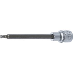 BGS Technic Behajtófej Hossz 140 mm 12,5 mm (1/2") Belső hatszögletű gömbfejes 6 mm (BGS-4258-6)