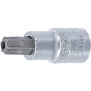 BGS Technic Behajtófej 12,5 mm (1/2") T-profil (Torx) T55 furattal (BGS-4329)