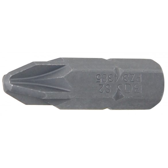 BGS Technic Behajtófej Hossz 30 mm Külső hatszögletű 8 mm (5/16") Csillag PZ3 (BGS-4385)