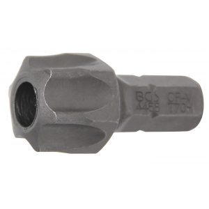 BGS Technic Behajtófej Hossz 30 mm Külső hatszögletű 8 mm (5/16") T-profil (Torx) T70 furattal (BGS-4458)