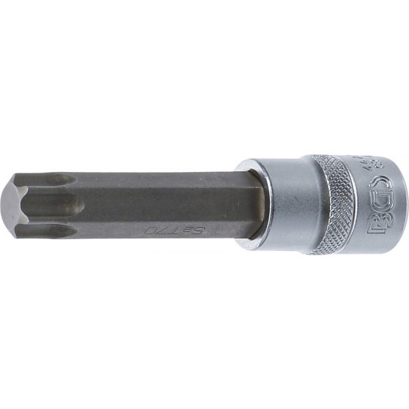 BGS Technic Behajtófej Hossz 100 mm 12,5 mm (1/2") T-profil (Torx) T70 (BGS-4477)