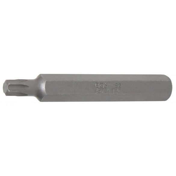 BGS Technic Behajtófej Hossz 75 mm Külső hatszögletű 10 mm (3/8") T-profil (Torx) T40 (BGS-4572)