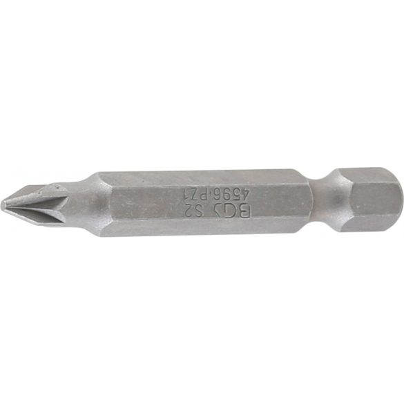 BGS Technic Behajtófej Hossz 50 mm külső hatszögletű 6,3 mm (1/4") Csillag PZ1 (BGS-4596)