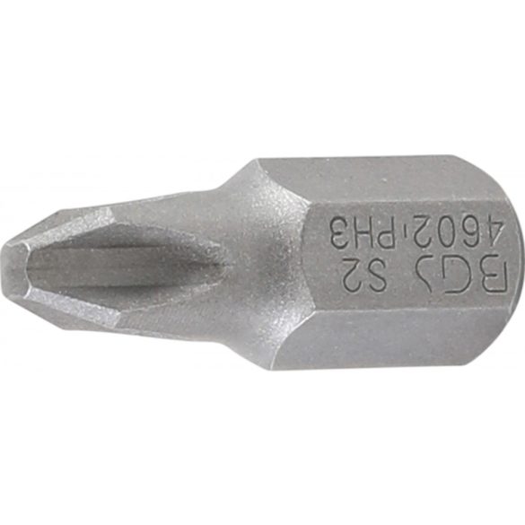 BGS Technic Behajtófej Hossz 30 mm Külső hatszögletű 10 mm (3/8") csillag PH3 (BGS-4602)