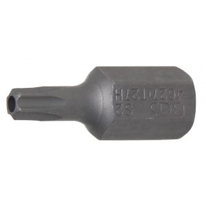 BGS Technic Behajtófej Hossz 30 mm Külső hatszögletű 10 mm (3/8") T-profil (Torx) T27 furattal (BGS-4627)