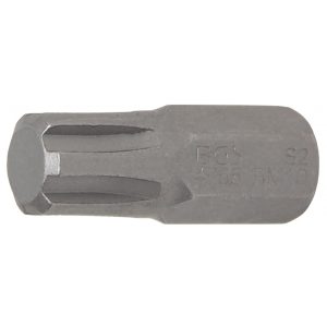 BGS Technic Behajtófej Hossz 30 mm Külső hatszögletű 10 mm (3/8") Ékprofil (RIBE) M10 (BGS-4765)