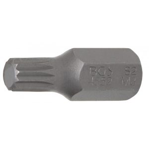 BGS Technic Behajtófej Hossz 30 mm Külső hatszögletű 10 mm (3/8") (XZN) M8 (BGS-4852)