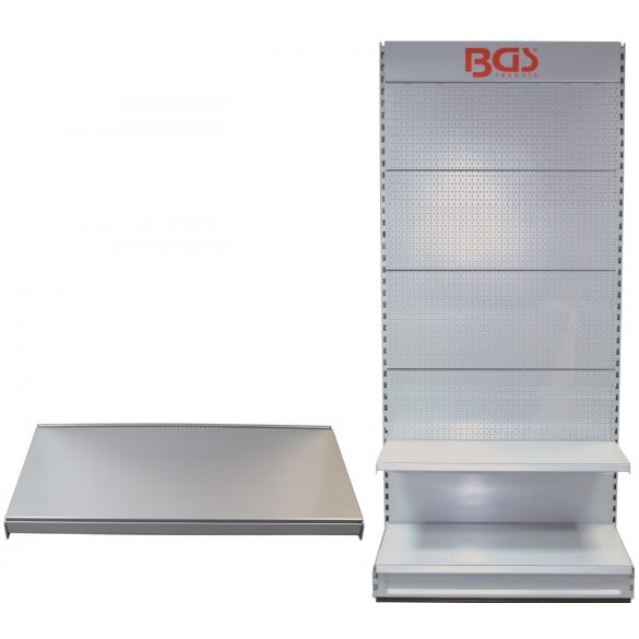 BGS Technic Kiegészítő polc kiállítófalhoz BGS 49 1000 x 470 mm (BGS-49-3)