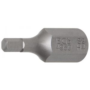 BGS Technic Behajtófej Hossz 30 mm Külső hatszögletű 10 mm (3/8") Belső hatszögletű 4 mm (BGS-4950)