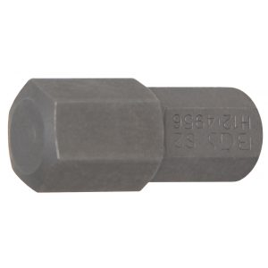 BGS Technic Behajtófej Hossz 30 mm Külső hatszögletű 10 mm (3/8") Belső hatszögletű 12 mm (BGS-4956)