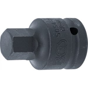 BGS Technic Levegős dugókulcs Hossz 55 mm 20 mm (3/4") Belső hatszögletű 19 mm (BGS-5054-19)