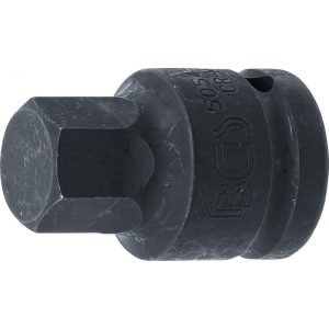 BGS Technic Levegős dugókulcs Hossz 55 mm 20 mm (3/4") Belső hatszögletű 22 mm (BGS-5054-22)