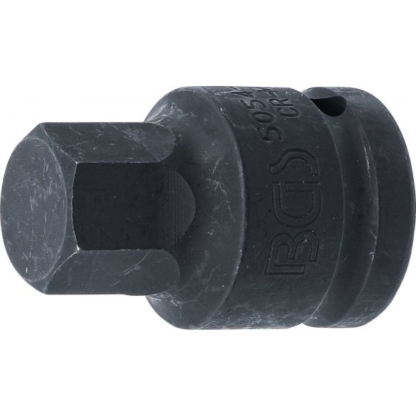 BGS Technic Levegős dugókulcs Hossz 55 mm 20 mm (3/4") Belső hatszögletű 22 mm (BGS-5054-22)