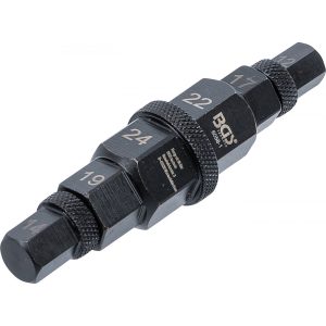 BGS Technic Motorkerékpár speciális betét 10 mm (3/8") 12 - 24 mm (BGS-5058-1)