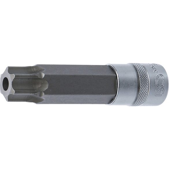 BGS Technic Behajtófej Hossz 110 mm 12,5 mm (1/2") T-profil (Torx) T100 furattal (BGS-5103-TB100)