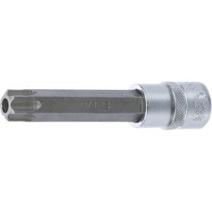 BGS Technic Behajtófej Hossz 110 mm 12,5 mm (1/2") T-profil (Torx) T70 furattal (BGS-5103-TB70)