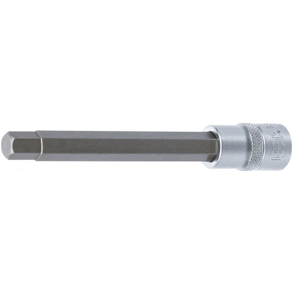 BGS Technic Behajtófej Hossz 140 mm 12,5 mm (1/2") Belső hatszögletű 11 mm (BGS-5184-H11)