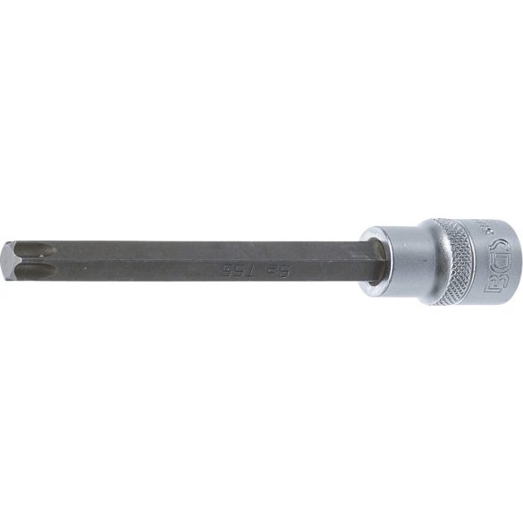 BGS Technic Behajtófej Hossz 140 mm 12,5 mm (1/2") T-profil (Torx) T55 (BGS-5184-T55)