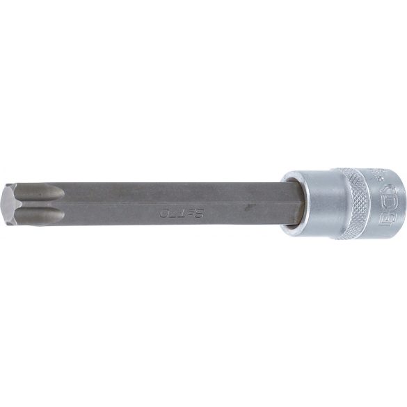 BGS Technic Behajtófej Hossz 140 mm 12,5 mm (1/2") T-profil (Torx) T70 (BGS-5184-T70)