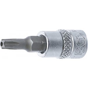 BGS Technic Behajtófej 6,3 mm (1/4") TS-profil (Torx Plus) TS25 furattal (BGS-5184-TS25)