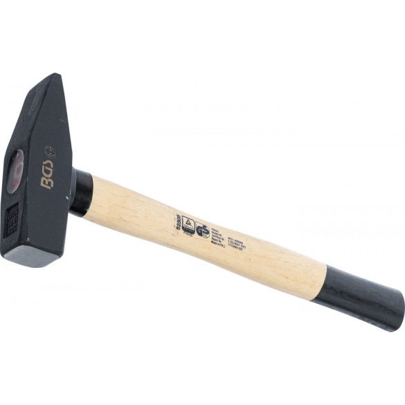 BGS Technic Lakatoskalapács Hickory nyéllel DIN 1041 800 g (BGS-52308)